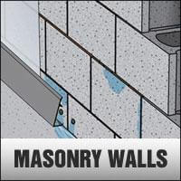 Masonry Wall Leak Problem & Solution