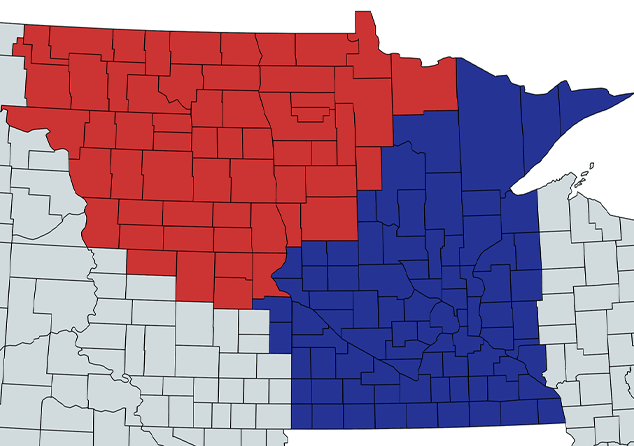 SafeBasements North Service Area Map
